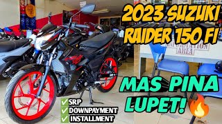 2023 All New Suzuki Raider 150 Fi Titan Black Mas Mabangis Na Kesa Dati! Actual Unit Review!