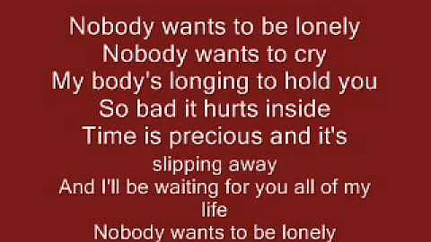 Ricky Martin ft. Christina Aguilera - nobody wants...