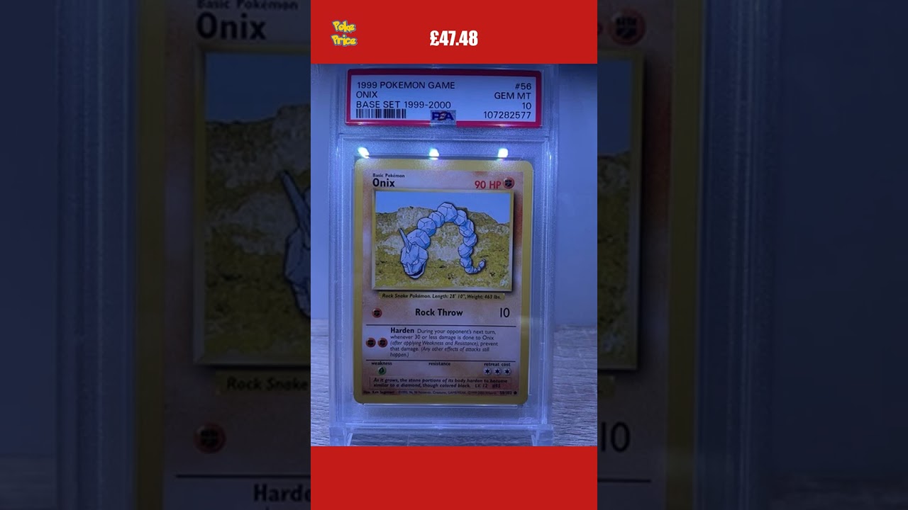 💸 Rare Onix sold for £47.48 😳 