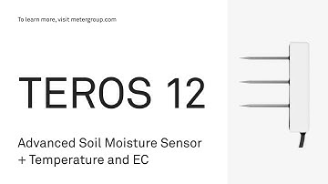 TEROS 12 Advanced Soil Moisture Sensor + Temperature and EC