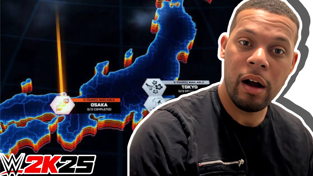 We Doing This Live [WWE 2K25] Finishing the World Tour!