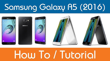 How To Create Homescreen Folders - Samsung Galaxy A5
