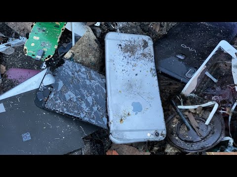 Found Broken phones from landfill, Restore old abandoned iPhone 6  Restoration Videos