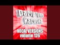 I Wanna Know (Made Popular By Joe) (Vocal Version)