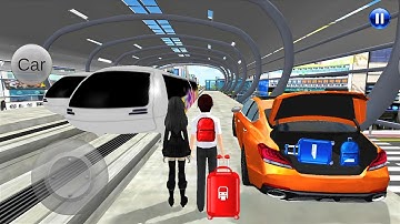 Car🚘 to Monorail Travelling Experience Today | 3D Driving Class 2025 - Android iOS Car Game Gameplay