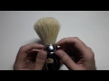 Бритье. Обзор итальянского помазка Omega 48 (10048) professional. Omega 48 shaving brush review.