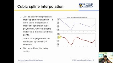 CITS2401 - 11.3. Interpolation in Python