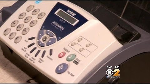 Discarding A Fax Machine Could Put Your Info At Risk