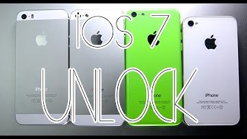 How To Unlock iOS 7 iPhone 5S, 5C, 5 & 4S ANY Carrier - Sprint/AT&T/T-Mobile/Verizon