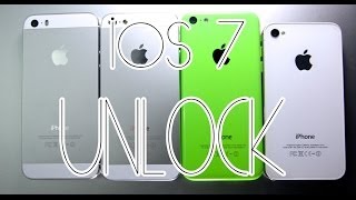 How To Unlock iOS 7 iPhone 5S, 5C, 5 & 4S ANY Carrier - Sprint/AT&T/T-Mobile/Verizon