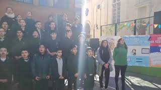 Argentina &amp; Armenian National Anthems [Argentine Navy Band &amp; Argentine-Armenian Kids Choir]