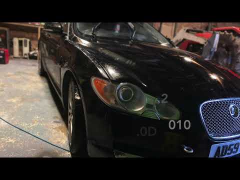 How to remove and replace both turbo's Jaguar XF 3.0d step by step guide video DIY