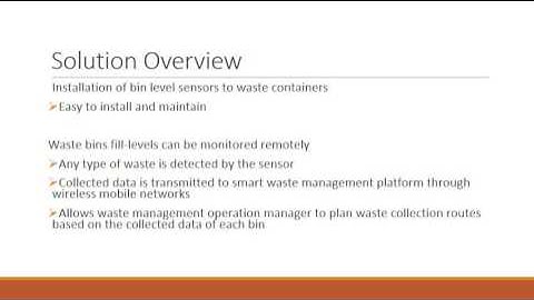 IFN661 A2 - Bin level sensor