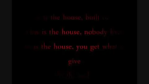 House of 1,000 Corpses by Rob Zombie (Lyrics)