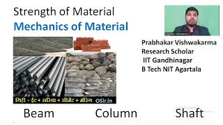 Stress and Strain - Strength of Materials Lecture 1 SOM for GATE | SSC JE | IES | ESE | PSU
