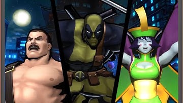 Ultimate Marvel vs Capcom 3: Deadpool, Haggar, and Hsien-Ko arcade playthrough
