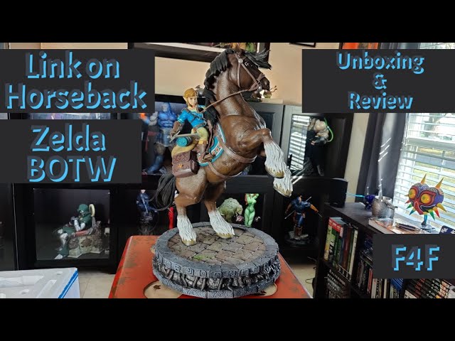 The Legend of Zelda: Breath of the Wild Link on Horseback Statue