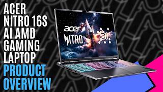 Acer Nitro 16S AI AMD Gaming Laptop // Product Overview
