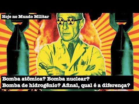 Vídeo: Diferença Entre Hidrogênio E Bomba Atômica