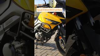 Suzuki V-Strom 650 (DL650) crash bars, engine guard 🏍️#SuzukiVstrom650 #CrashBars #DL650 #VStrom650