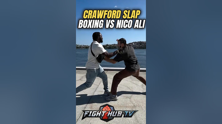 Terence Crawford SLAP BOXES Muhammad Ali's grandson; hits him with a LEGENDARY Move!