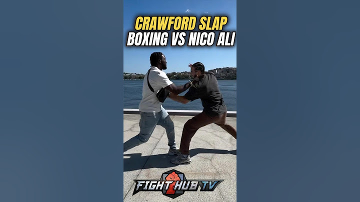 Terence Crawford SLAP BOXES Muhammad Ali's grandson; hits him with a LEGENDARY Move!