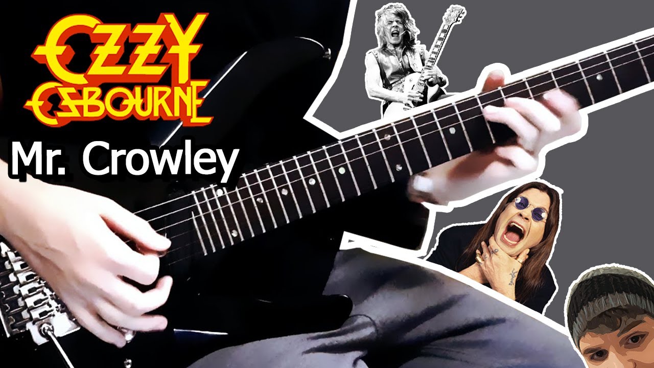 ozzy osbourne mr crowley cover