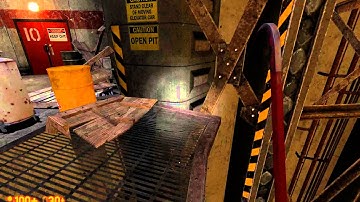 Elevator colision physics bug & ladder fail (Black Mesa)