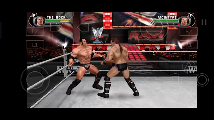 WWE ALL STARS Ps2 Game Aethersx2 Gameplay in Realme 9 5g SE