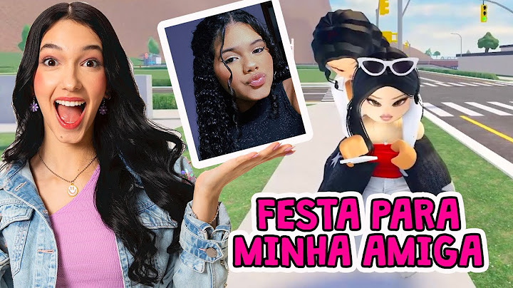 MINHA AMIGA ENTROU NO ROBLOX NOVO AVATAR | Luluca Games