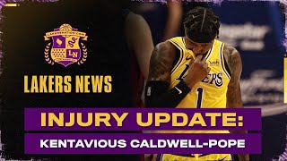 Kentavious Caldwell-Pope Injury Update