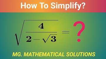 Simplify Square Root Problem In Just 5 Seconds| #squareroot #maths #tricks #viralvideo #olympiad
