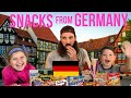 SNACKS FROM GERMANY!!! - We Try German Snacks from SNACKCRATE.COM - October 2019