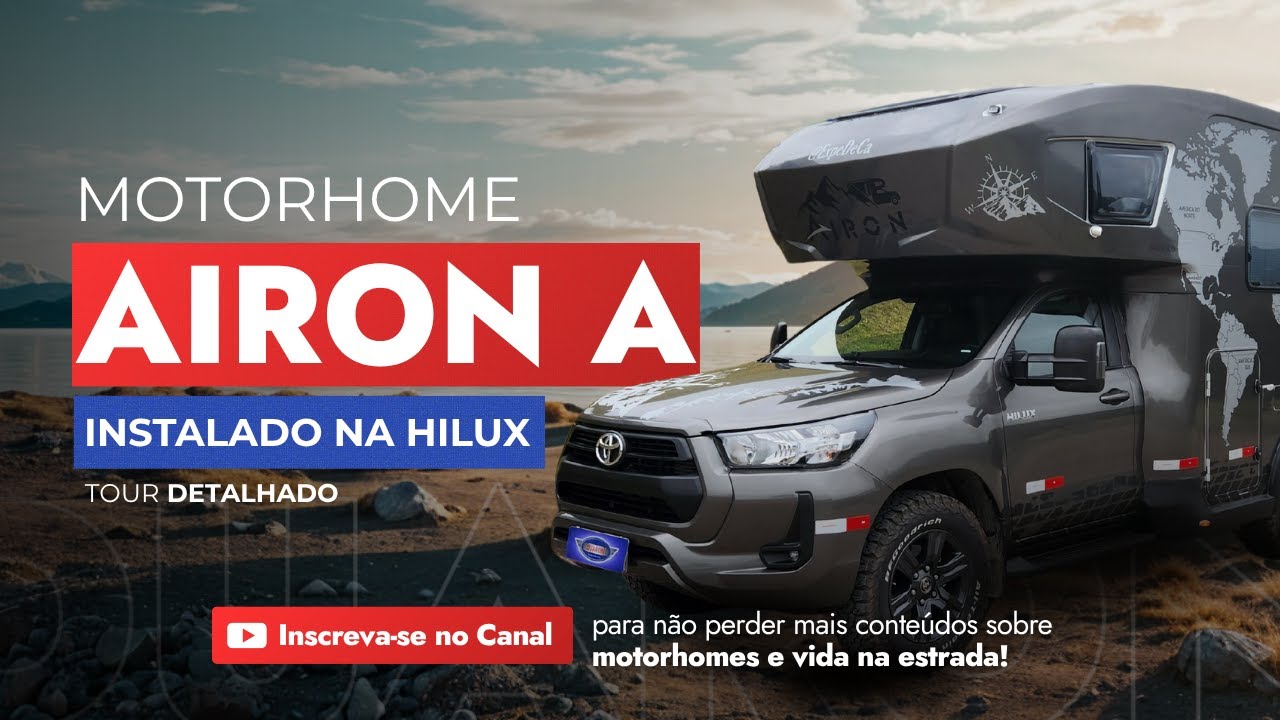 Tour Detalhado - Motorhome Duaron Airon A instalado na Hilux