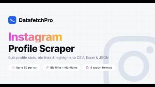 Full How to Scrape Instagram Profiles & Analytics in Bulk (No Code Required) Guide