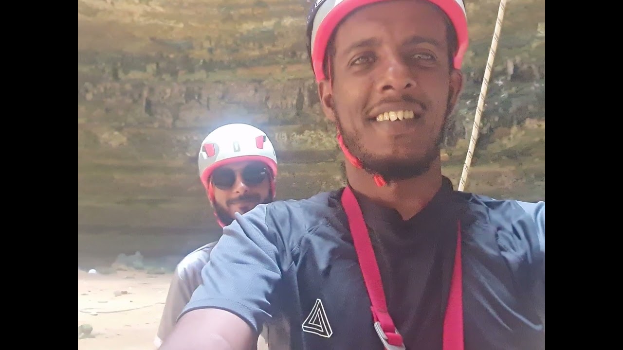 مقابلة BBC News عربي مع عضو  الفريق العماني لاستكشاف الكهوف...خسفيت فوجيت/بئر برهوت/Barhout well