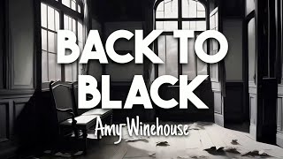 Amy Winehouse - Back To Black (LYRICS) Resimi