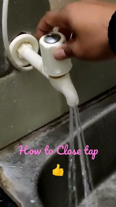 How to Close Tap water || Nal kaise band Kare 👍 #shorts #howto #howtodo