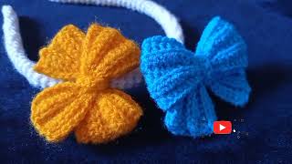 فراشه بالكروشيه Crochet butterfly