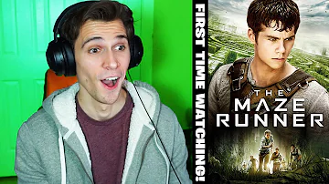 First Time Watching *THE MAZE RUNNER (2014)* Movie REACTION!!!