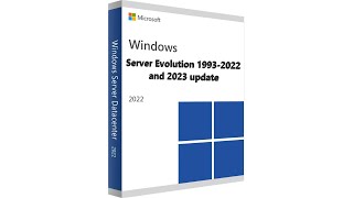 Evolution of Microsoft Windows Server 1993-2022 and 2023 update