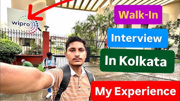 Walk in interview in Wipro Kolkata | Interview Questions | How to apply in 2025 | fresher jobs