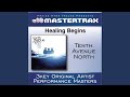 Healing Begins Low Without Background Vocals Performance Track mp3