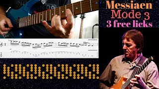 LEARN MESSIAEN MODE 3 Guitar TAB