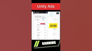 Unity Ads Earning ✅