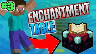 #3 I Made an Enchantment Table and a Farm in Minecraft Survival Series | Hindi Gameplay