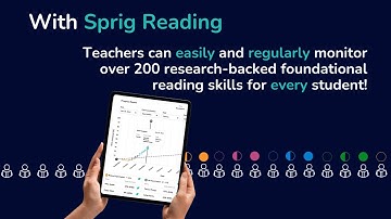 Sprig Reading— Monitor Progress Differently.