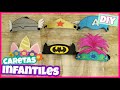 MÁSCARAS PROTECTORAS FACIALES SIN COSTURA || MASCARILLAS PARA NIÑOS