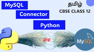 5-Min MySQL Connector Python Install | CBSE Class 12 | Tamil |