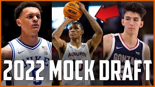 2022 NBA Mock Draft 2.0: There's A New Number 1 Pick...
